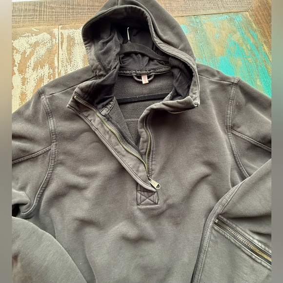 FP Movement by Free People Charcoal Pullover Hoodie - Picture 4 of 8